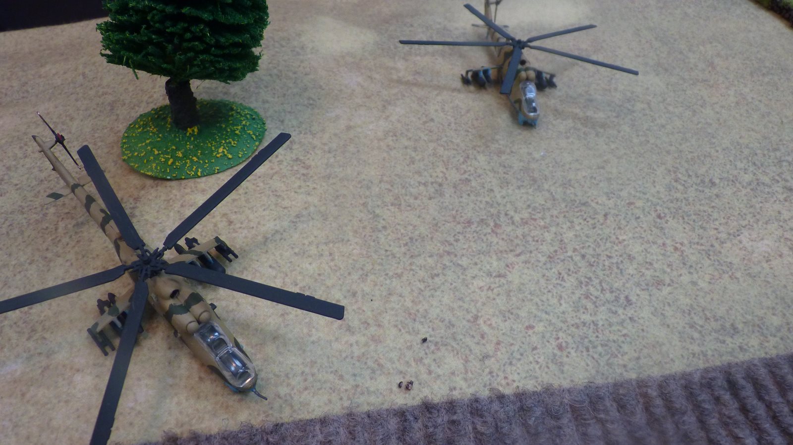 Soviet helicopters swoop into to attack